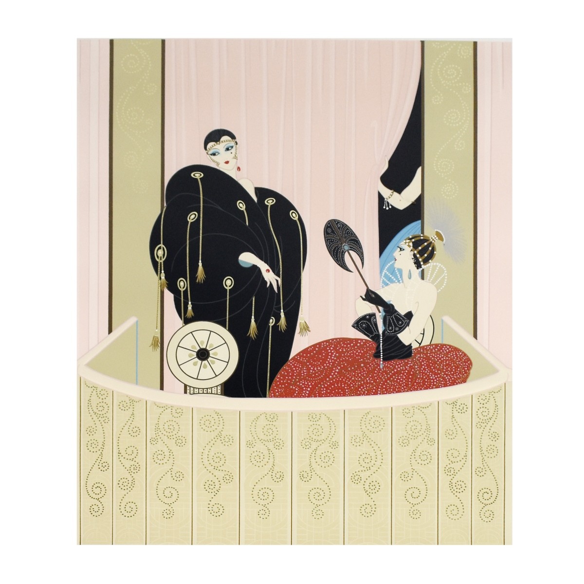 Erte (1892 - 1990) Lithograph Theatre