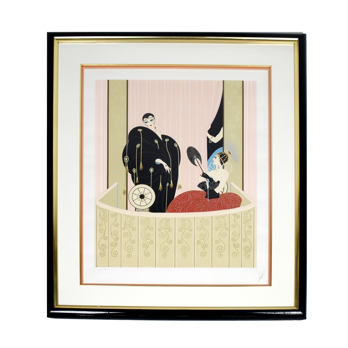 Erte (1892 - 1990) Lithograph Theatre