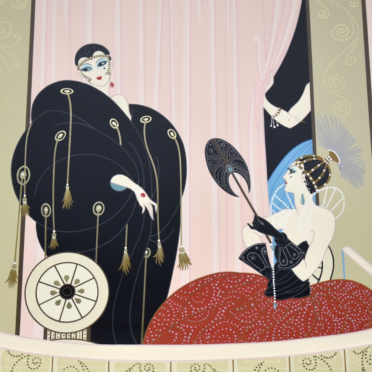 Erte (1892 - 1990) Lithograph Theatre