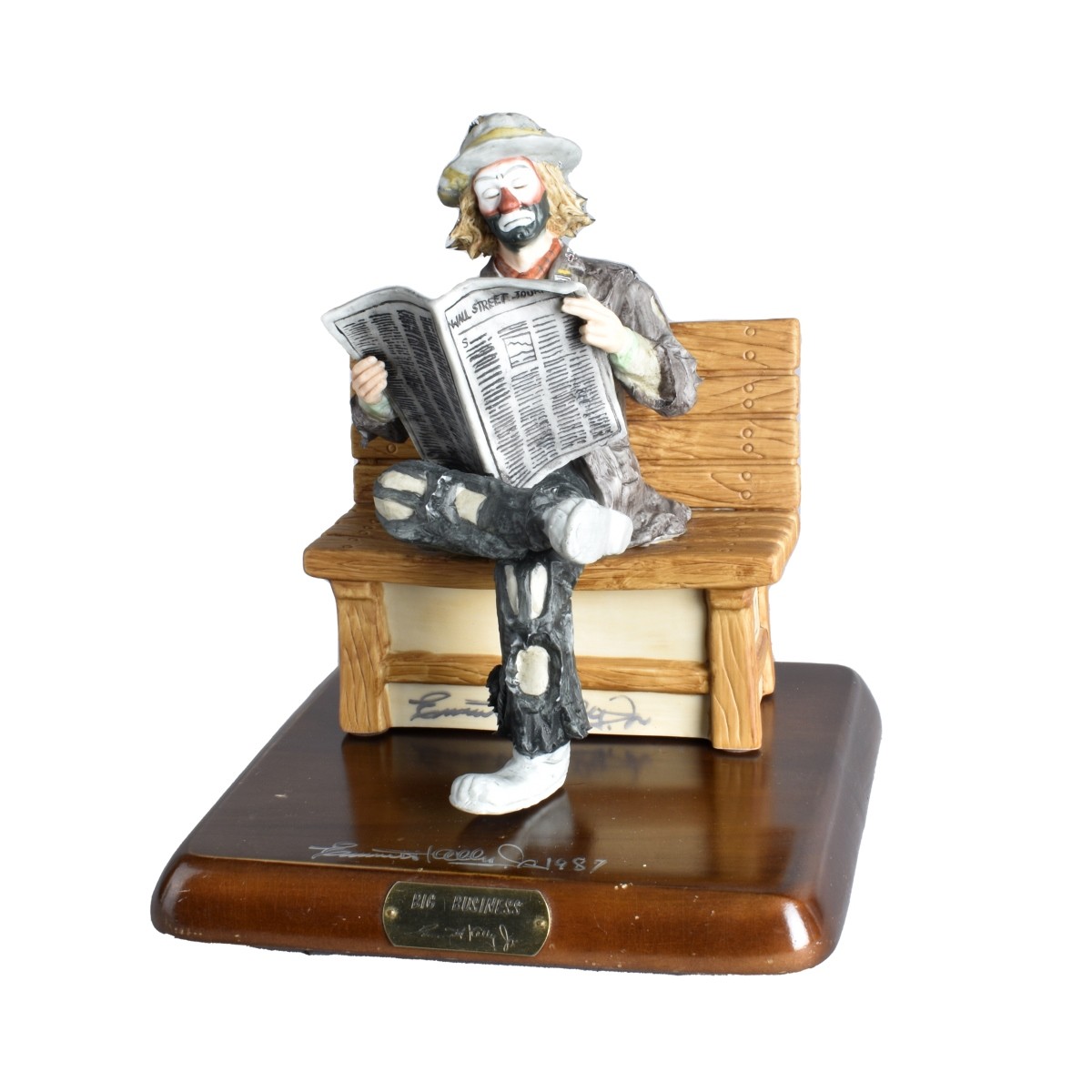 Emmett Kelly Clown Figure