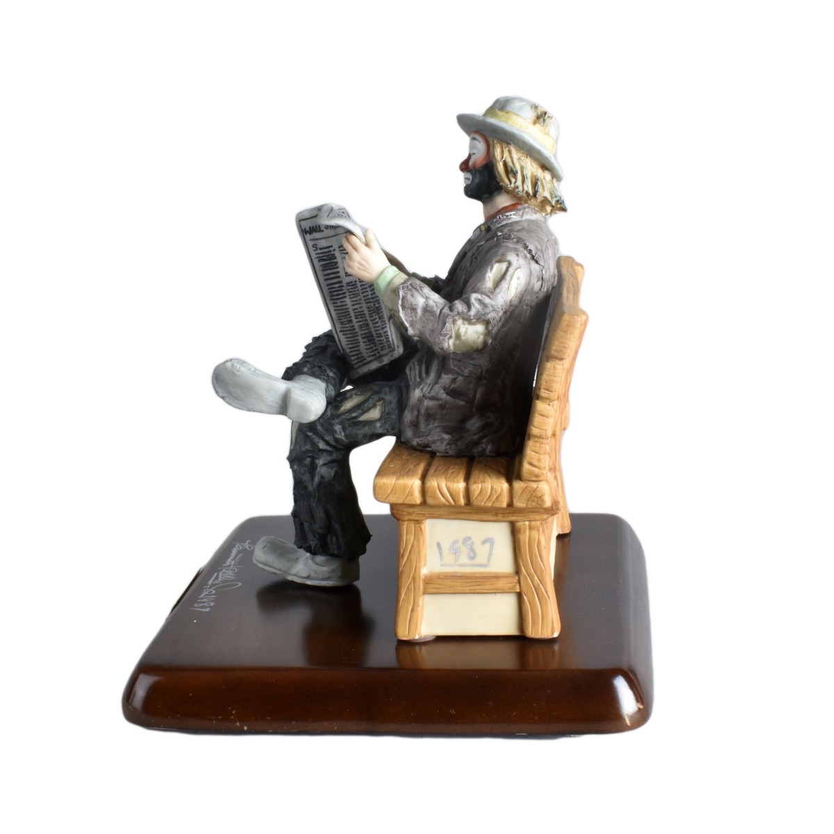 Emmett Kelly Clown Figure