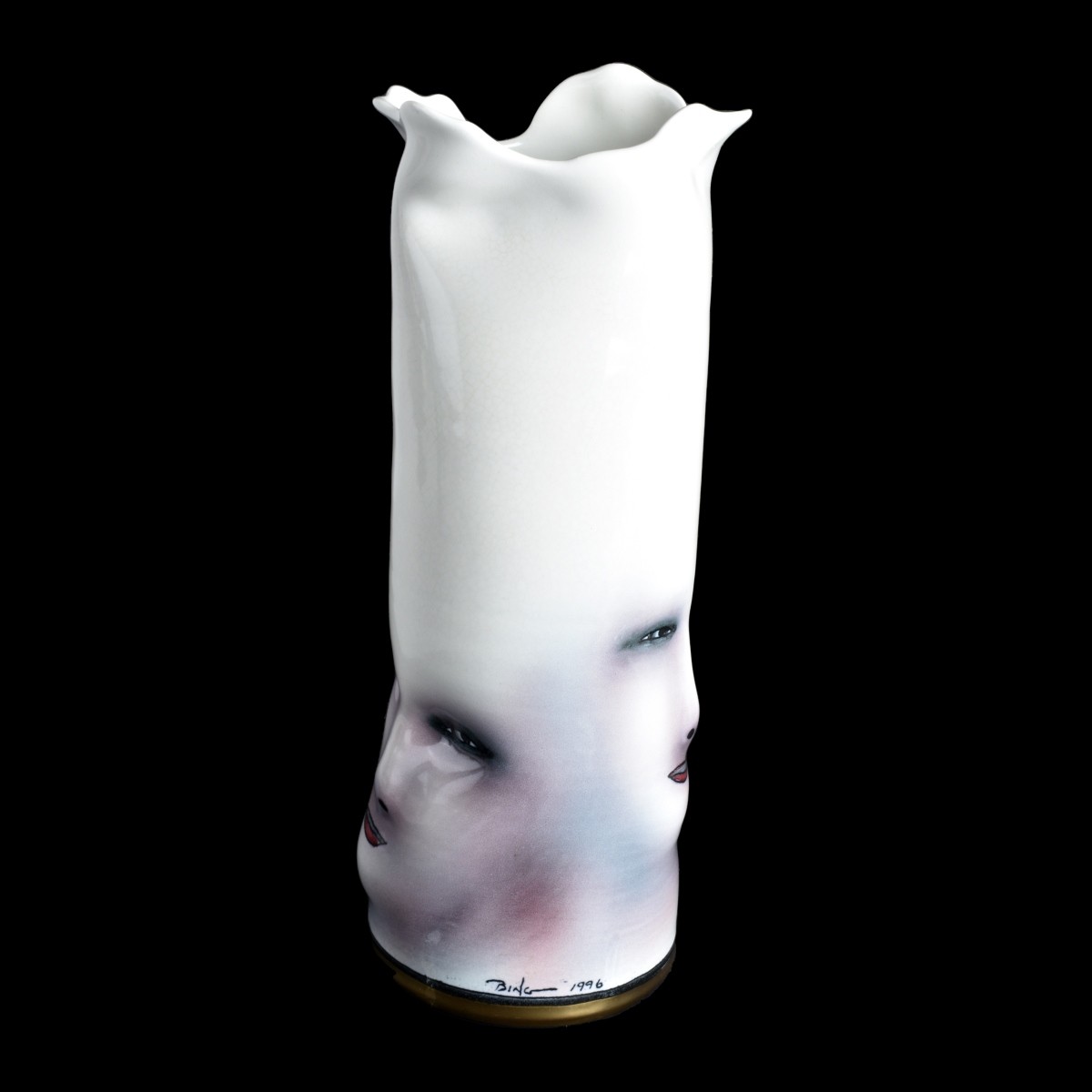 Bing Gleitsman Porcelain Vase