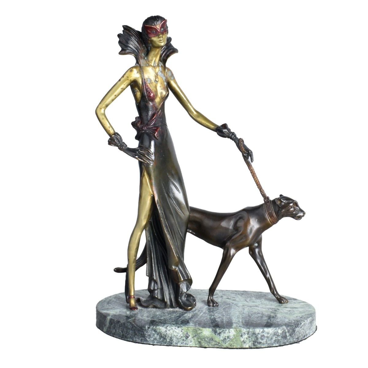 Large Art Deco Style Bronze Sculpture