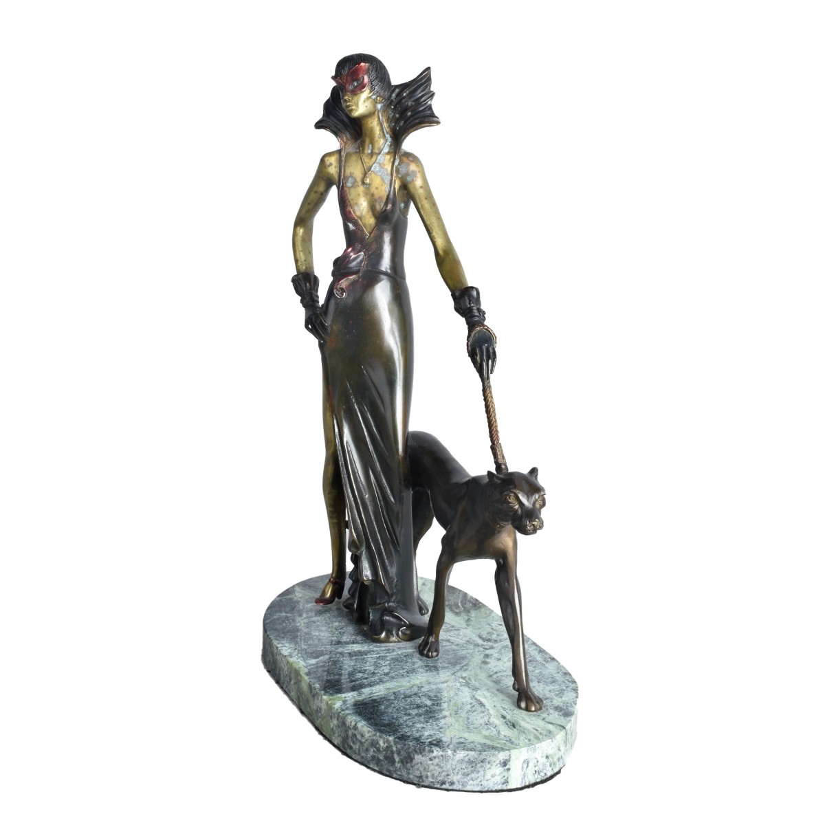 Large Art Deco Style Bronze Sculpture