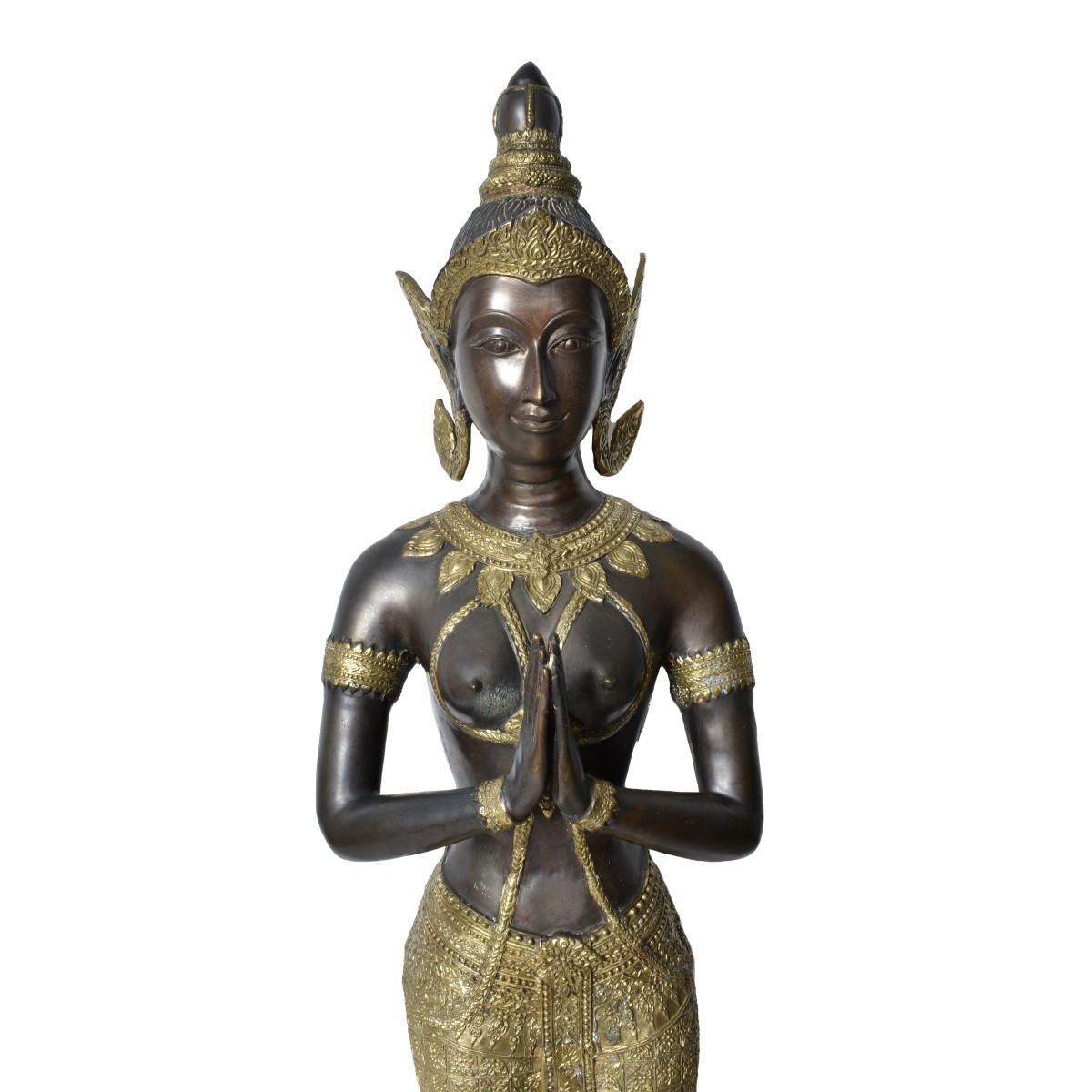 Bronze Sculpture of a Thai Dancer