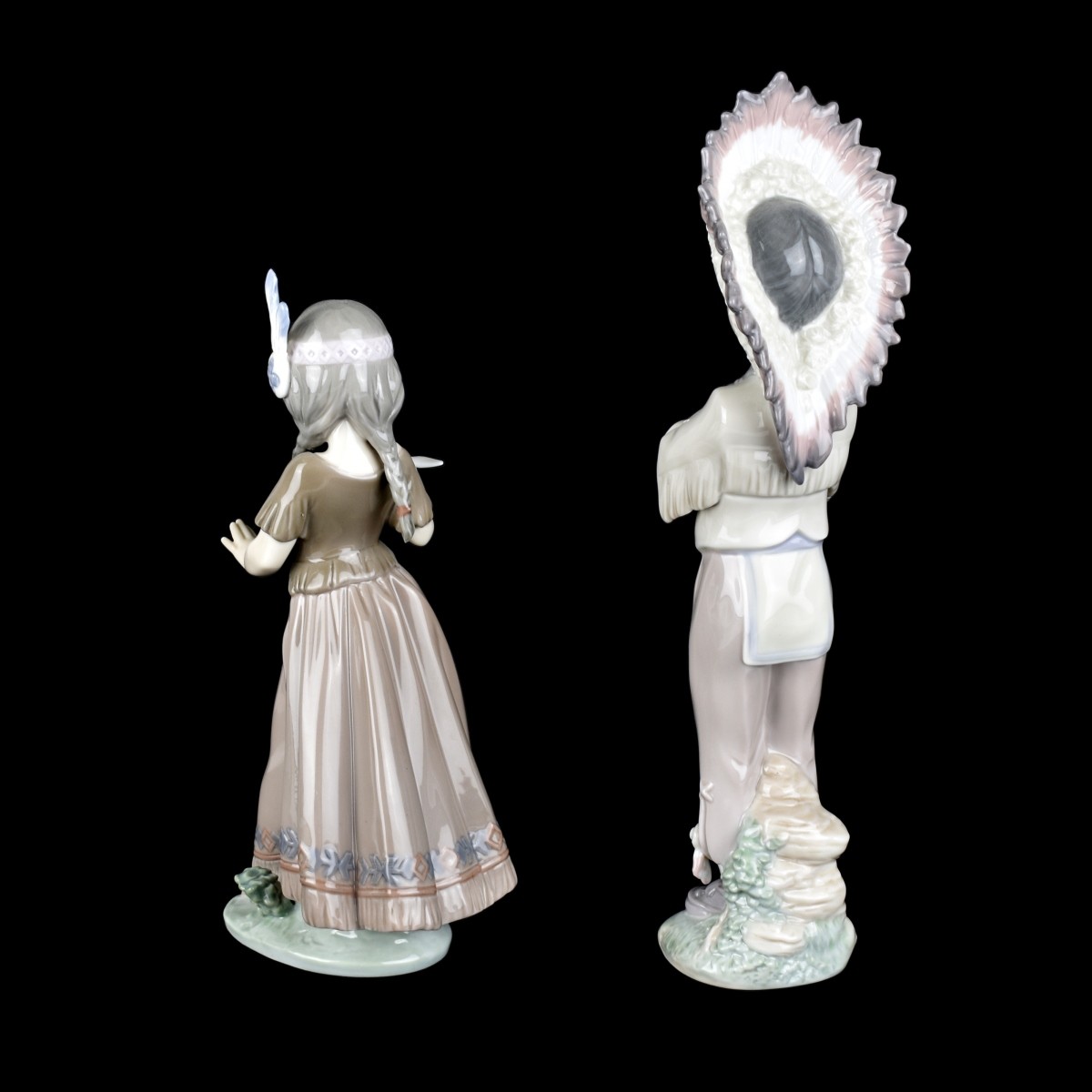 Two Lladro Porcelain Figurines