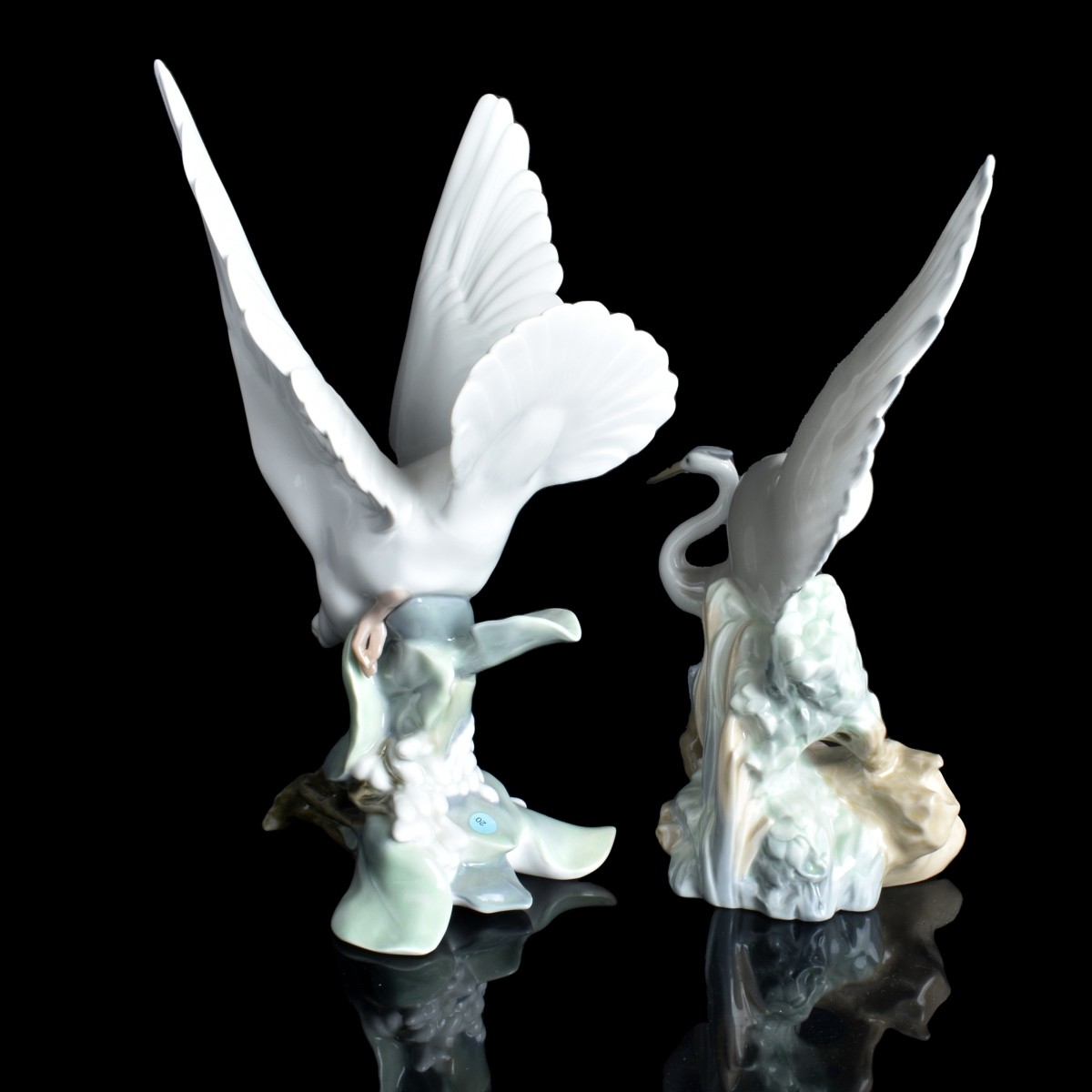 Two Vintage Porcelain Figurines