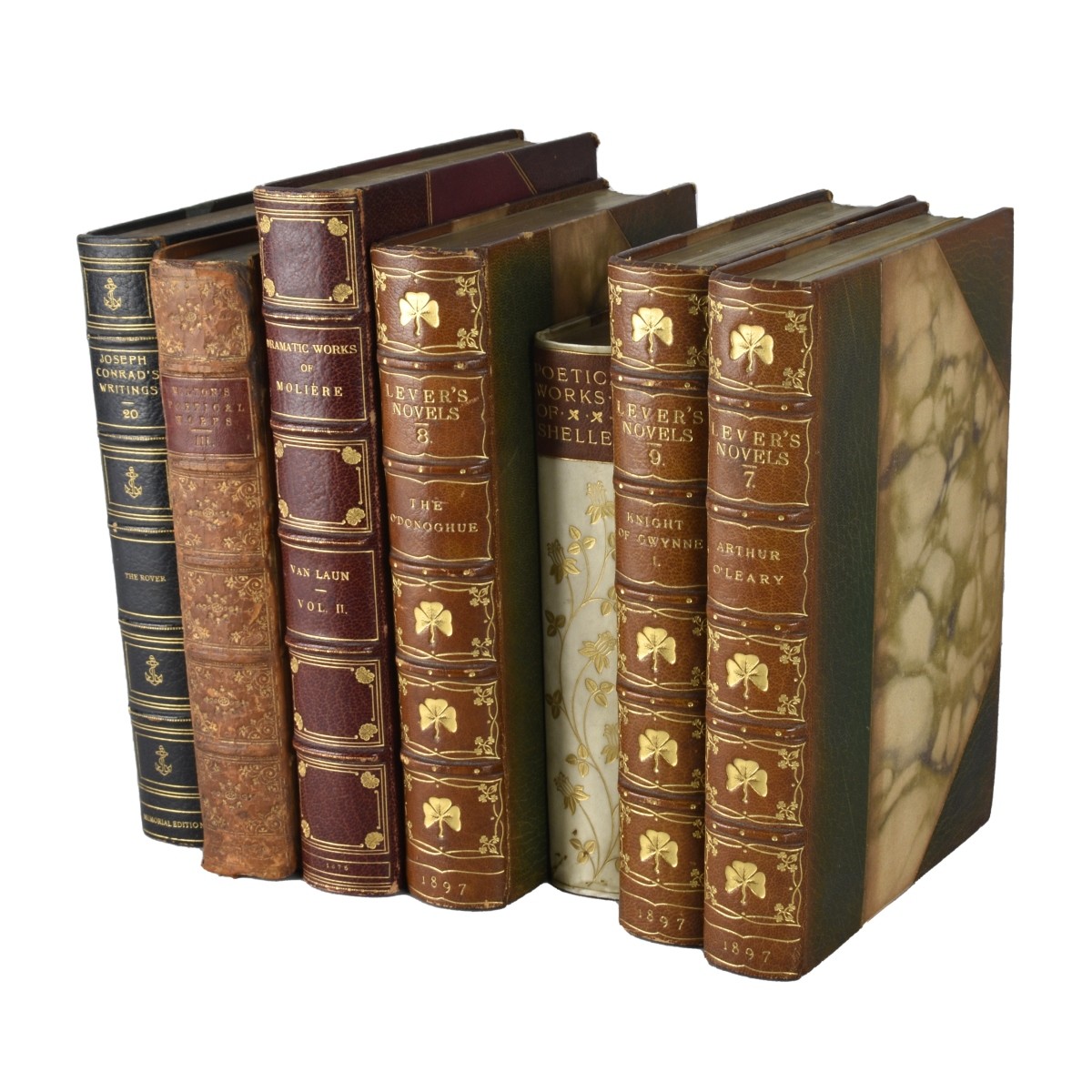 Seven (7) Classical Books