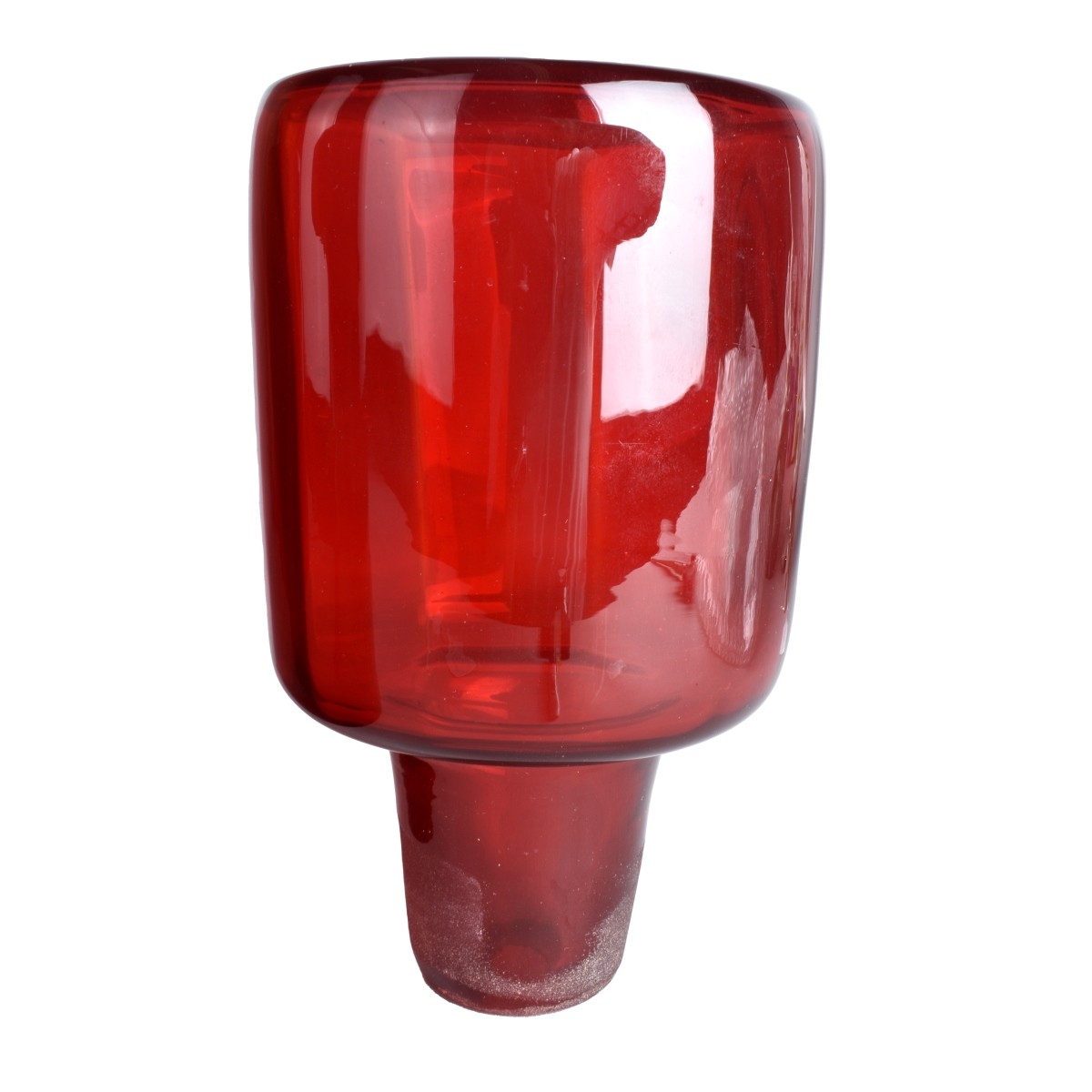 Blenko Art Glass Vessel with Stopper