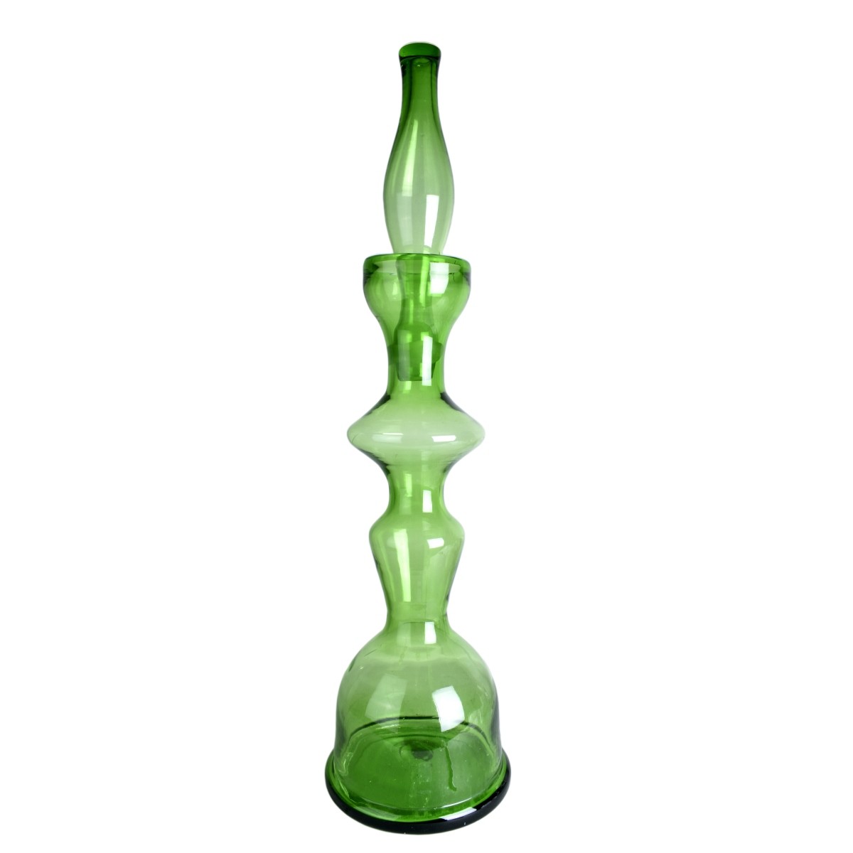 Blenko Art Glass Vessel with Stopper