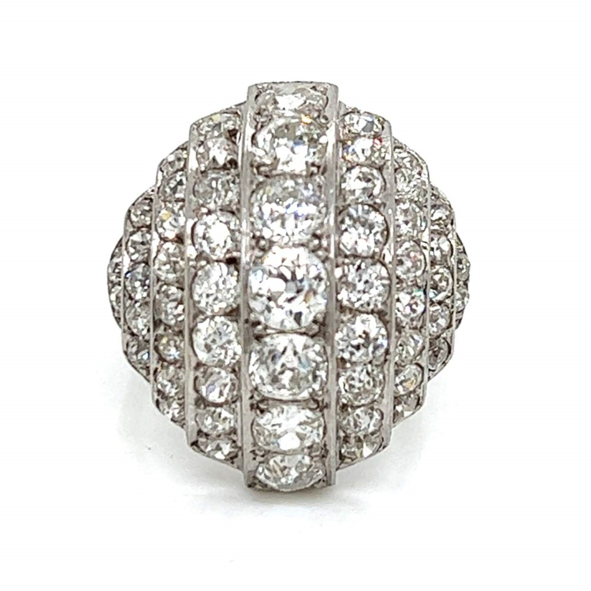 Diamond and 18K Cocktail Ring