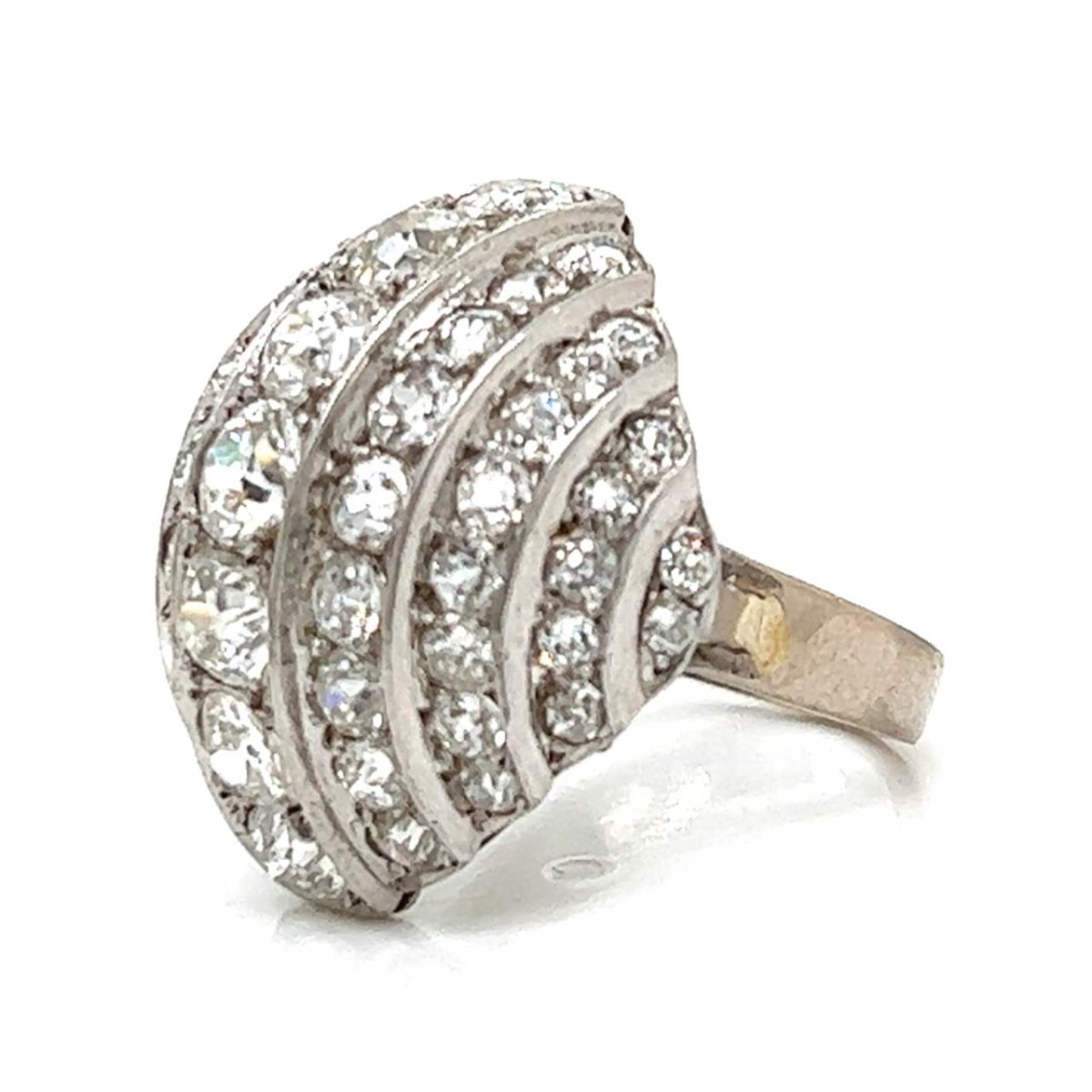 Diamond and 18K Cocktail Ring