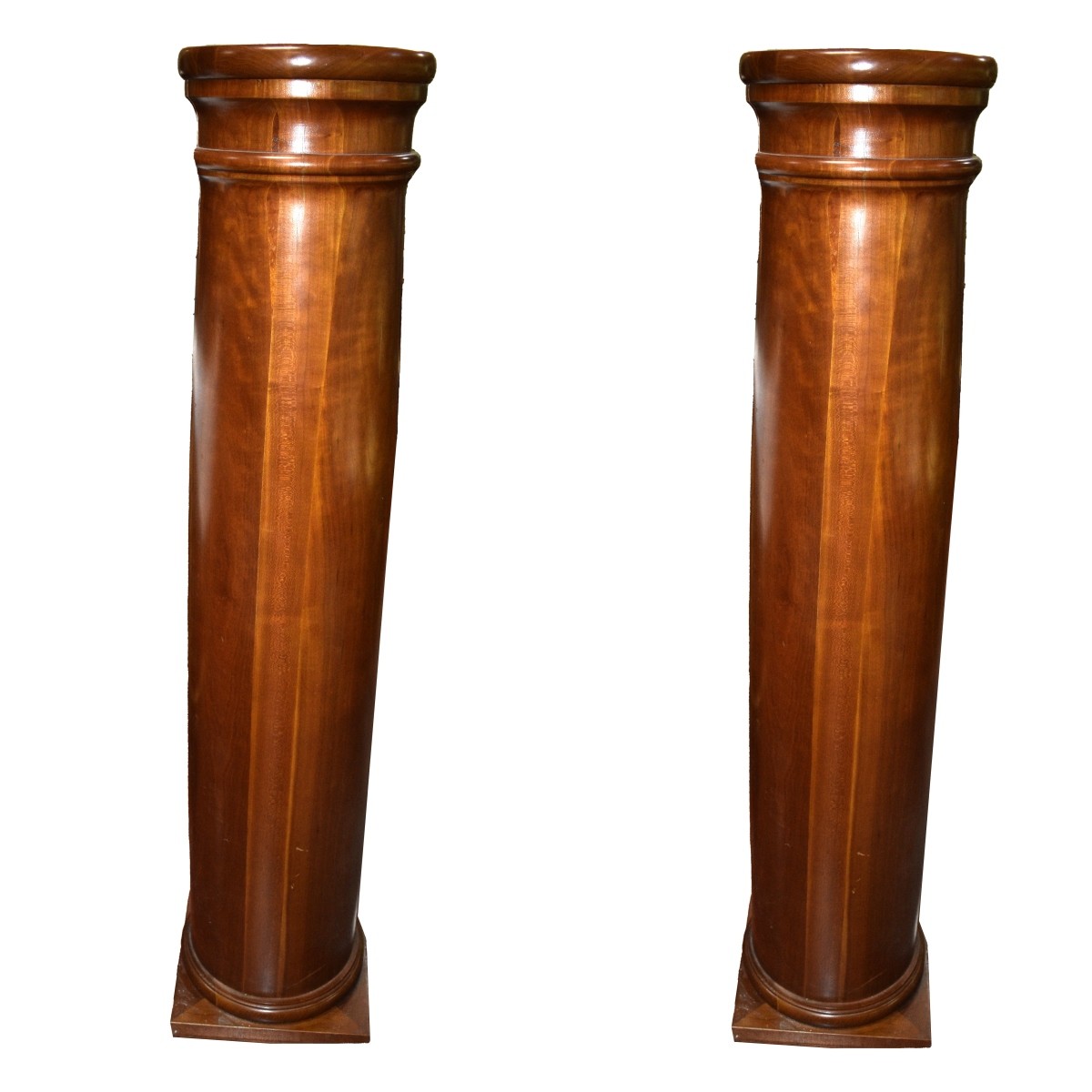 Pair of Large Column Pedestals