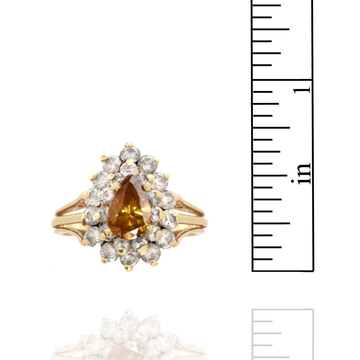 GIA Diamond and 14K Ring