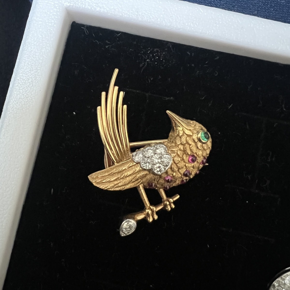 Cartier Designed Bird Pin