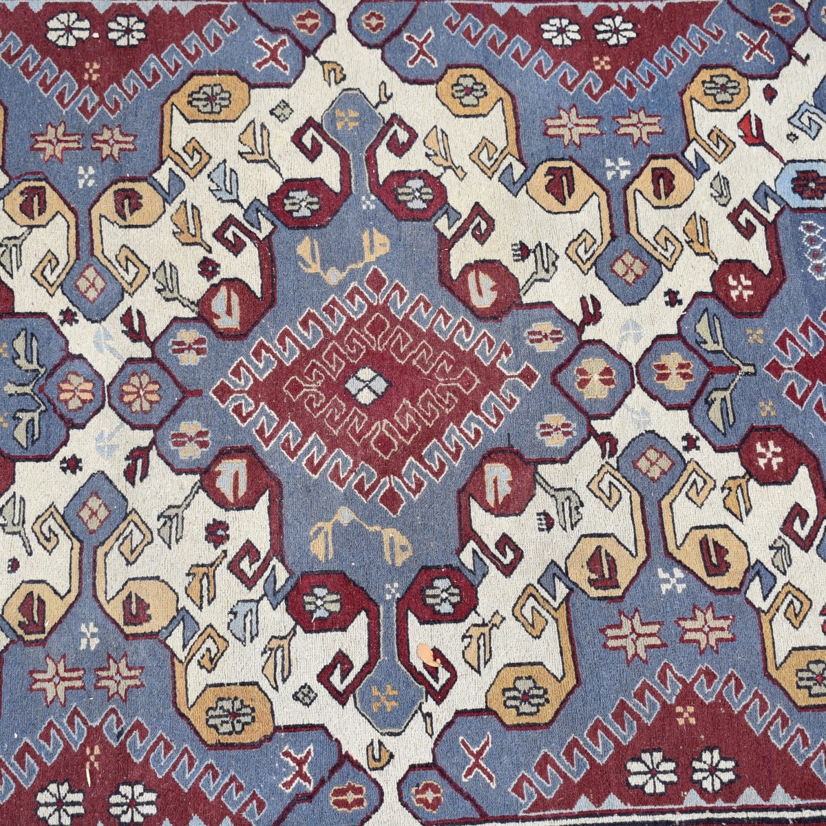 Semi Antique Caucasian Rug