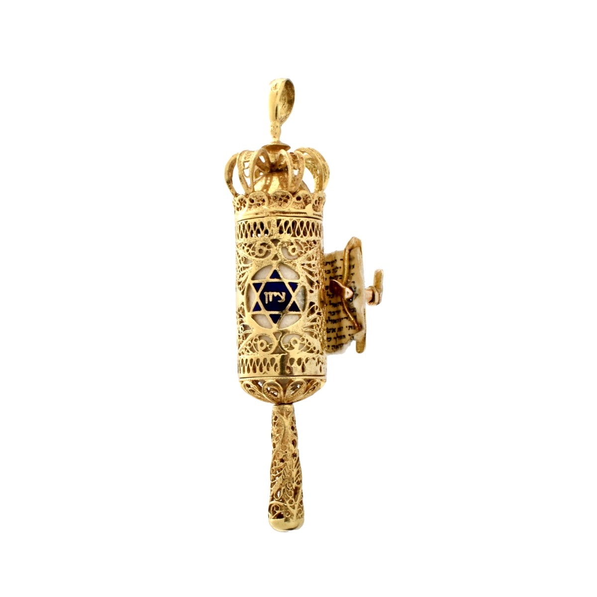 14K Judaica Pendant