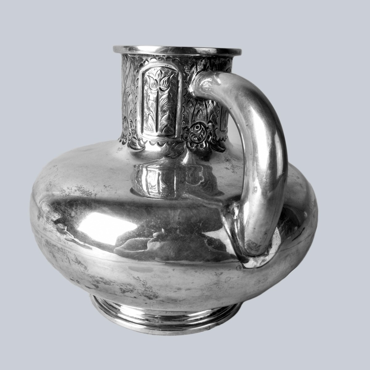 Vintage Turkish 900 Silver Jug