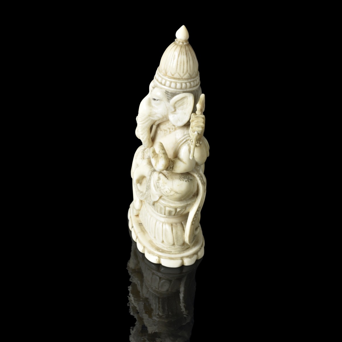 Antique Indian Ganesh Figurine
