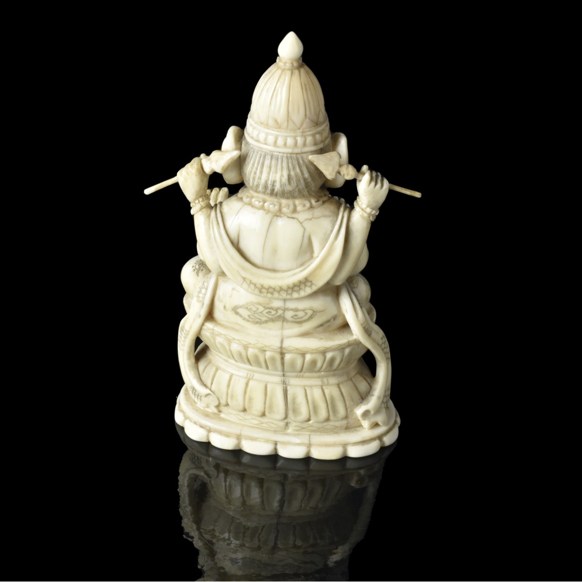 Antique Indian Ganesh Figurine