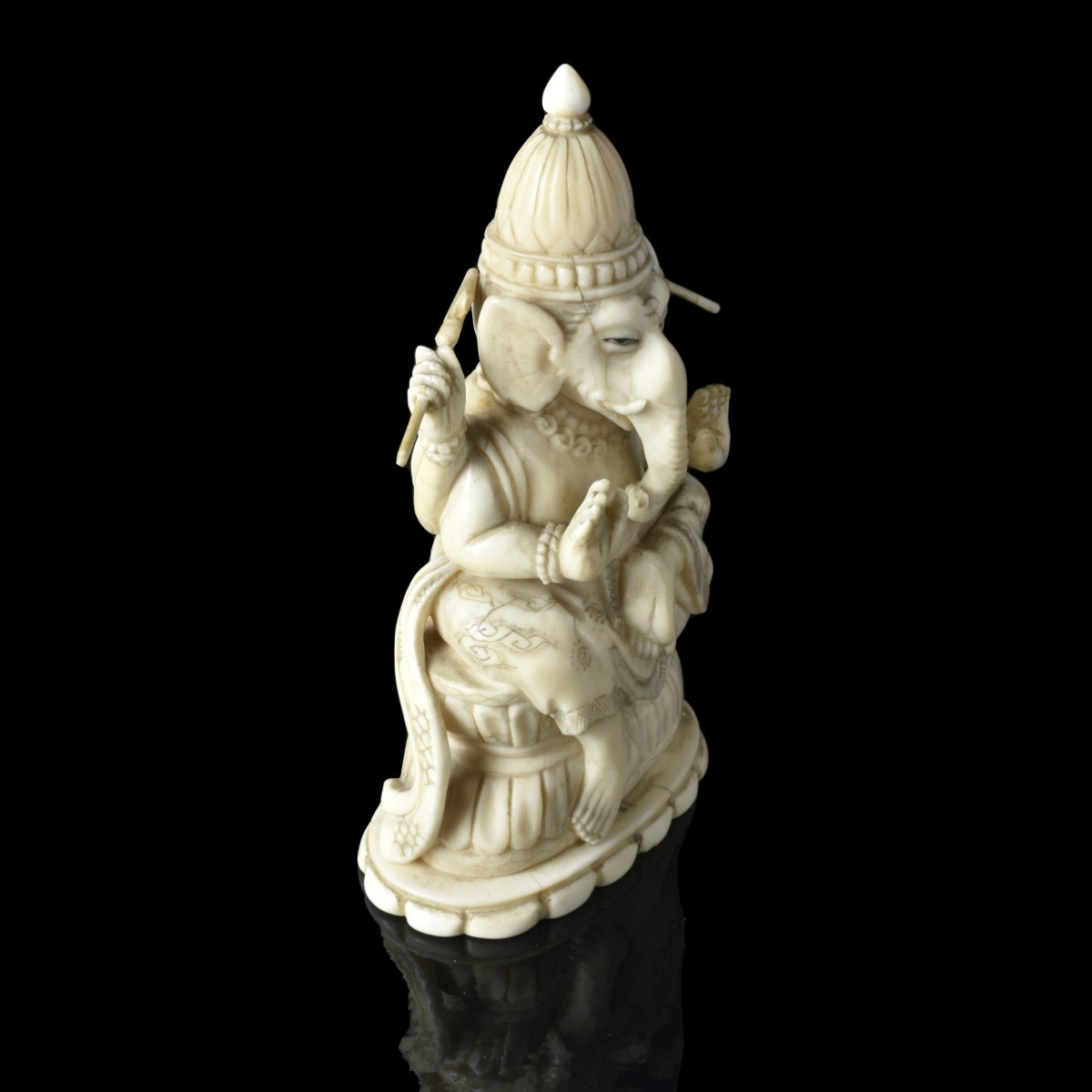 Antique Indian Ganesh Figurine