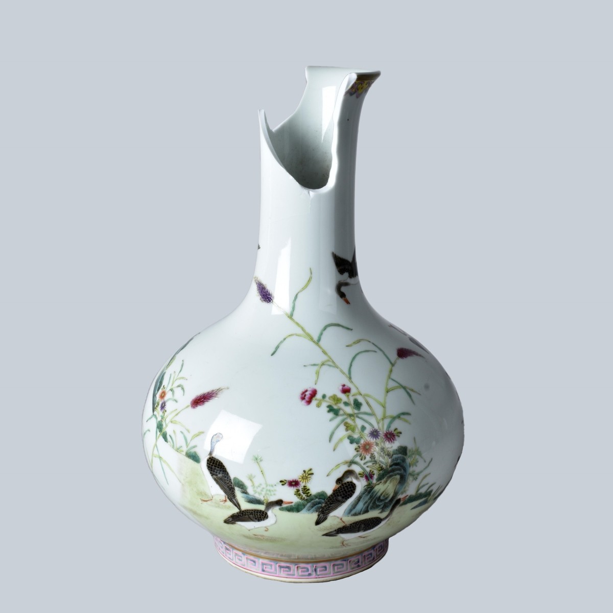 Chinese Famille Rose Porcelain Vase