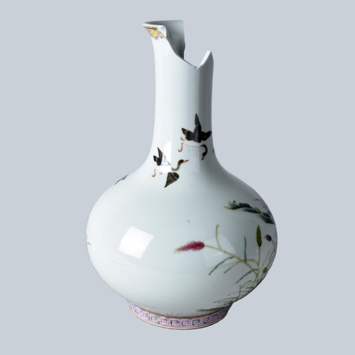 Chinese Famille Rose Porcelain Vase