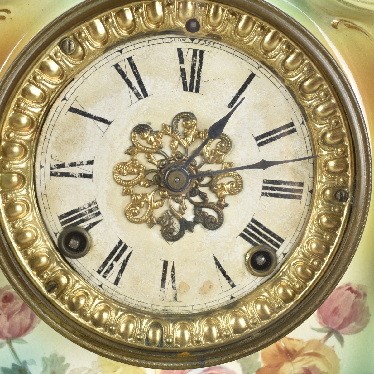 Antique Royal Bonn Mantel Clock