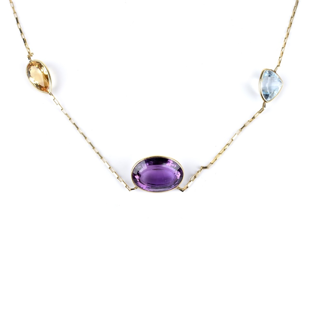 H. Stern Gemstone and 14K Necklace