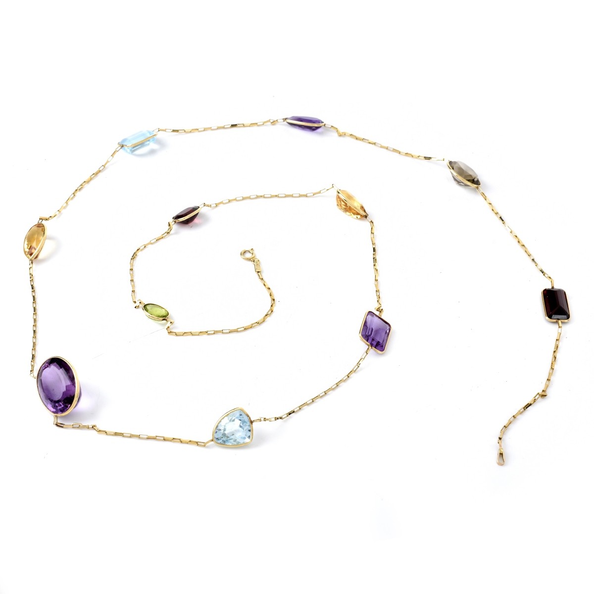 H. Stern Gemstone and 14K Necklace