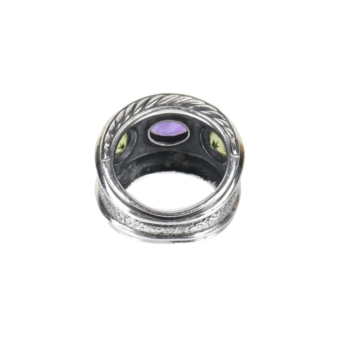 David Yurman Gemstone, 14K and Silver Ring