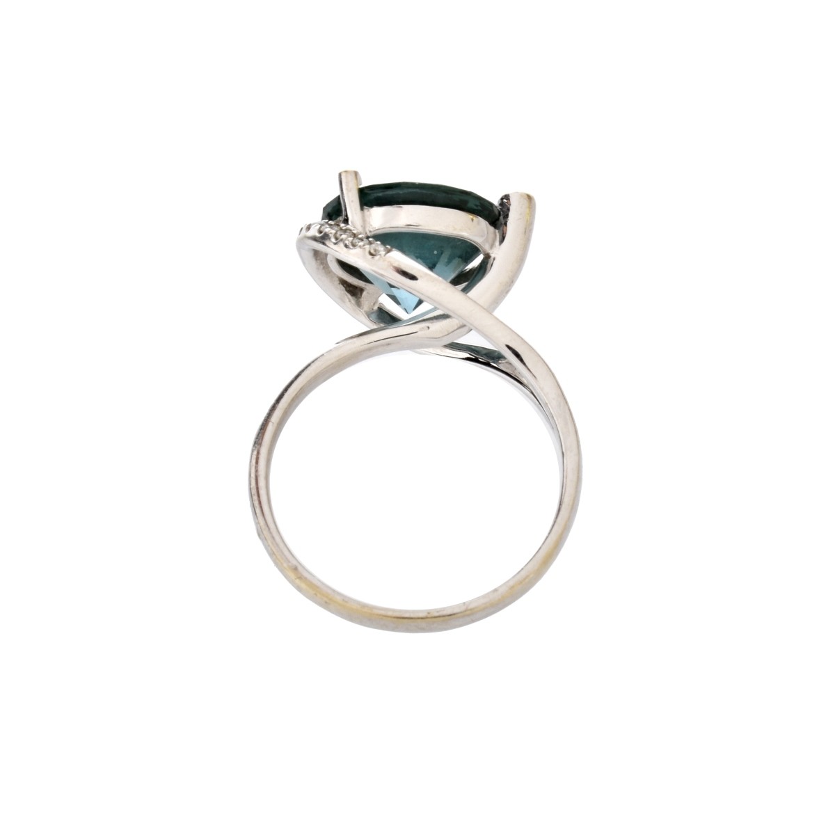 Gemstone and 14K Ring