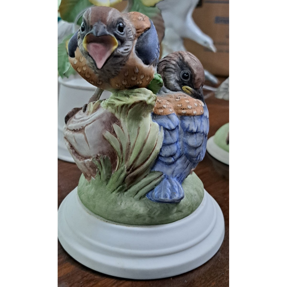 Three Boehm Porcelain Bird Figurines