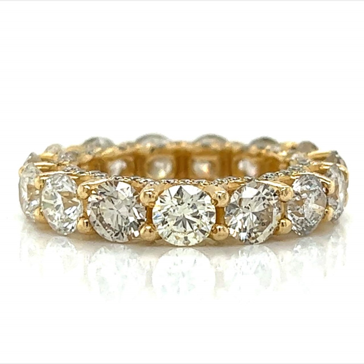 Diamond and 14K Eternity Ring