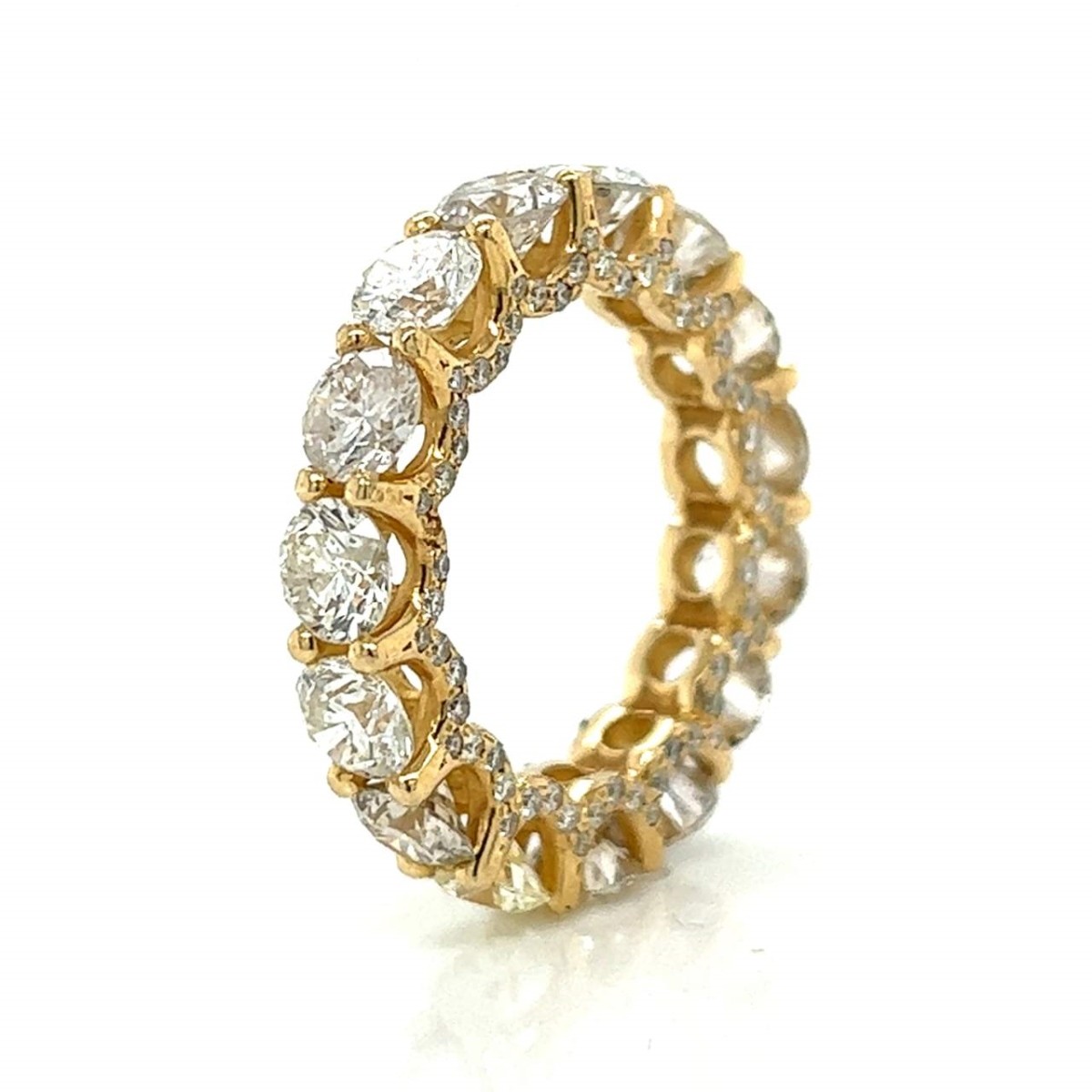 Diamond and 14K Eternity Ring