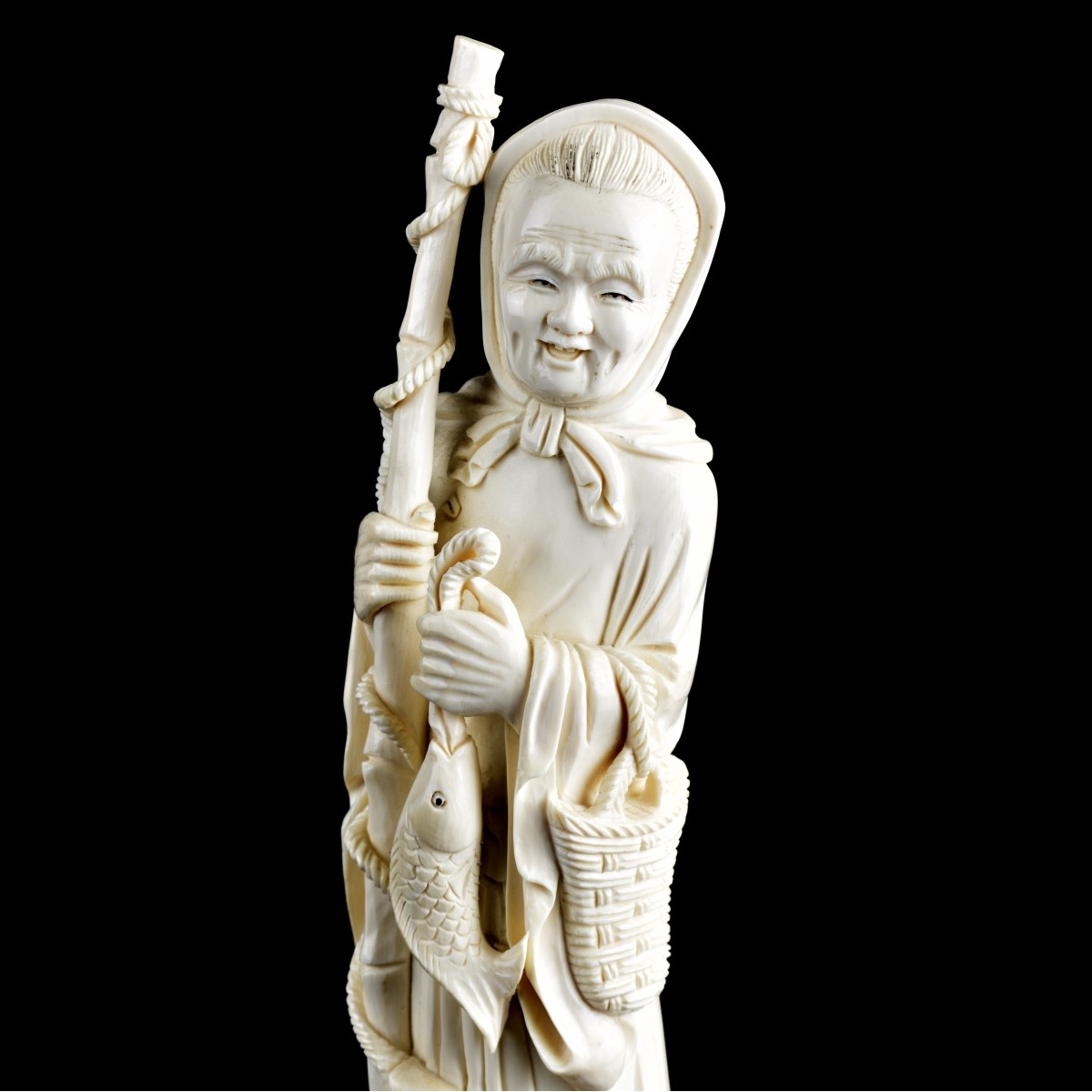 Antique Chinese Carved Figurine