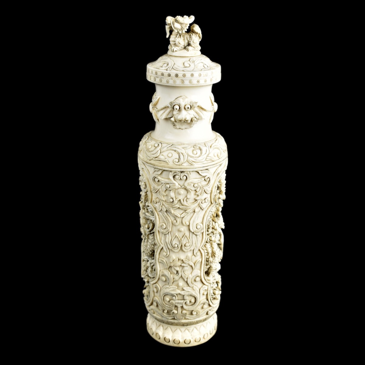 Antique Chinese Covered Vase