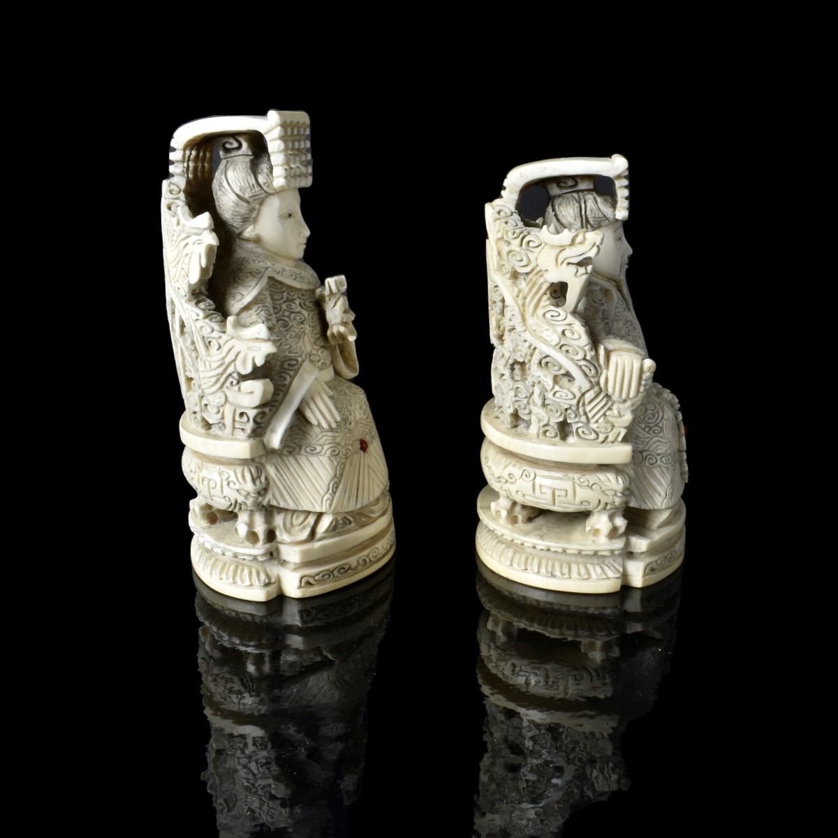 Pair of Chinese Figurines