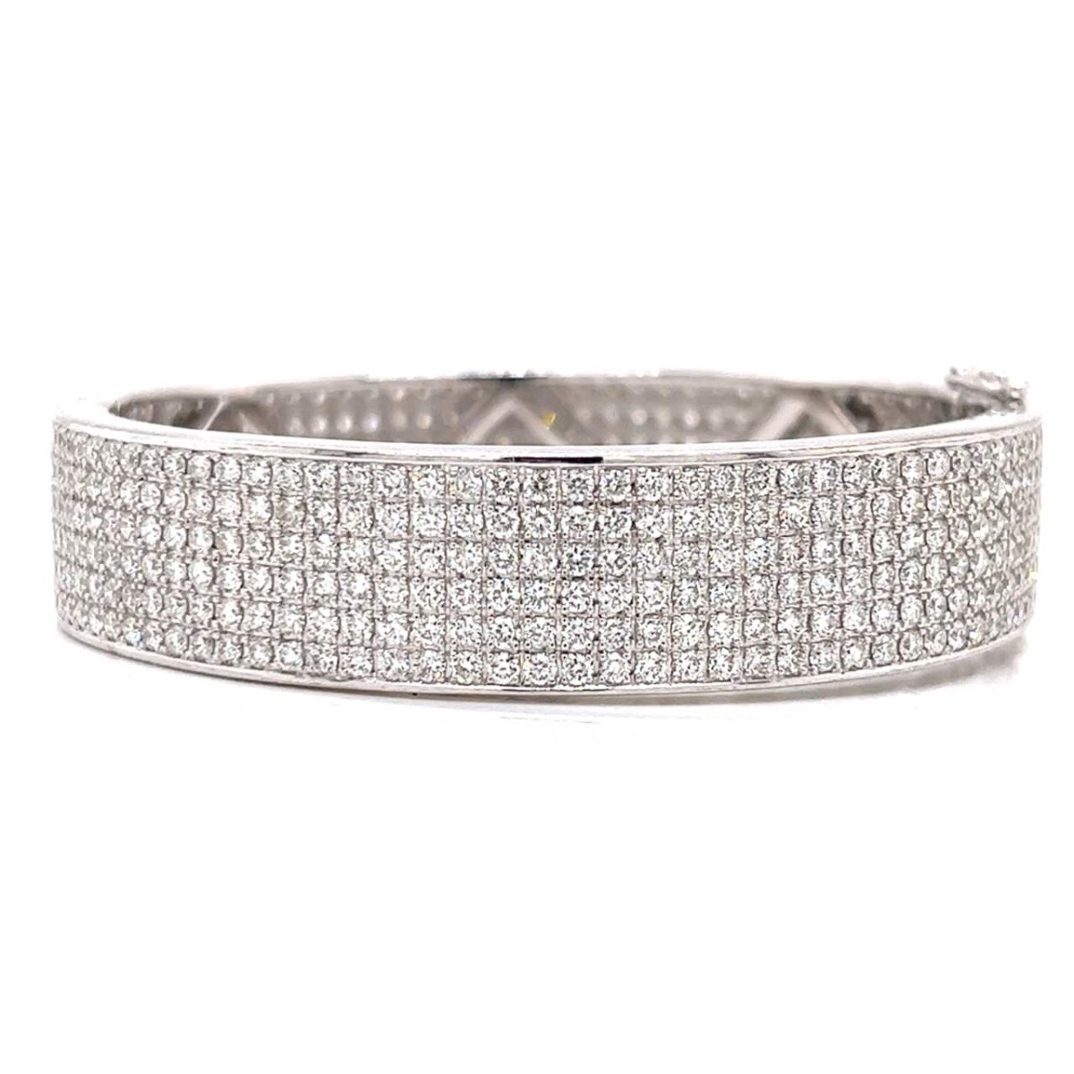 Diamond and 18K Bangle Bracelet