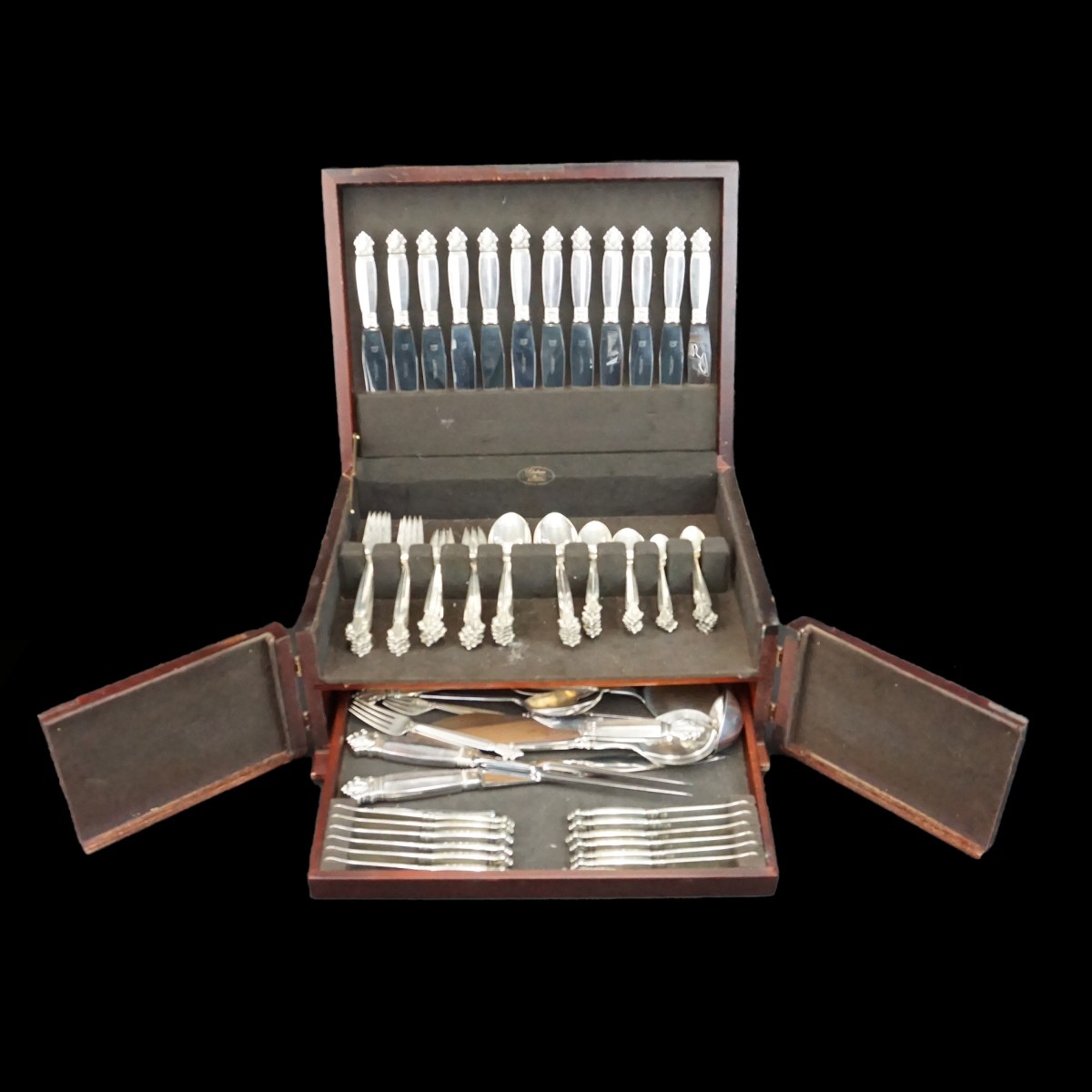 Georg Jensen Sterling Acanthus Flatware