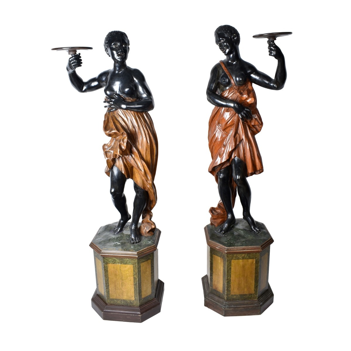 Carved Blackamoors