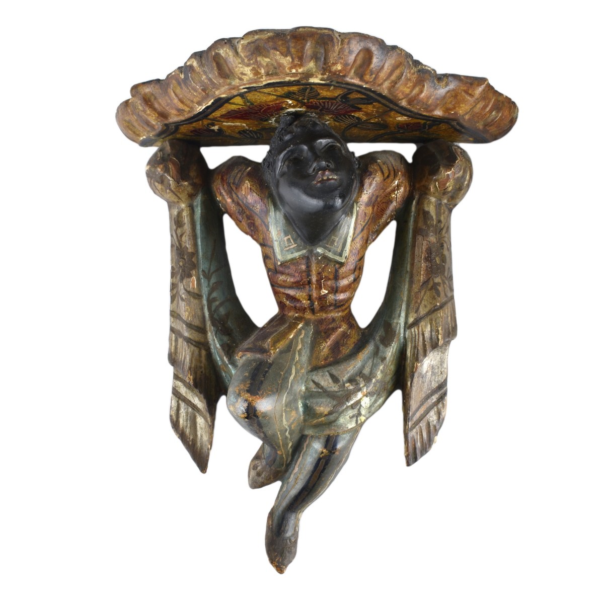 Venetian Blackamoor Wall Brackets