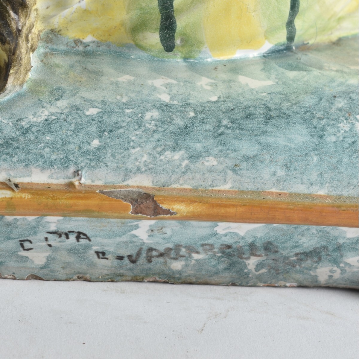 Italian Faience Blackamoor Garden Seats
