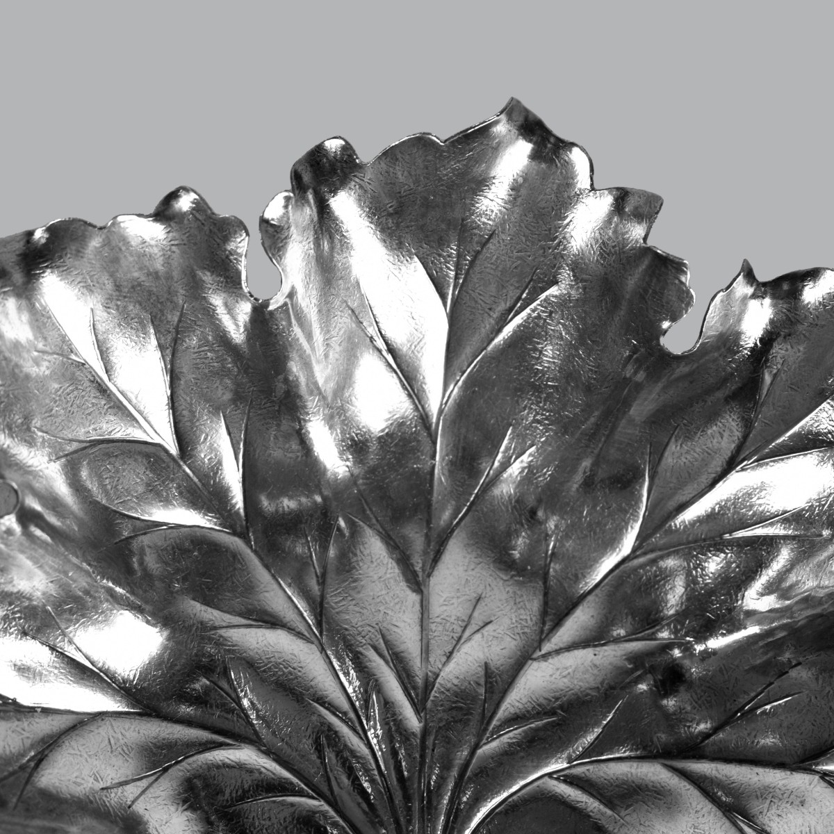 Buccellati Sterling Leaf Dishes