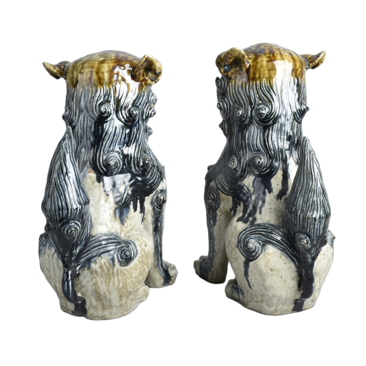 Pair of Chinese Foo Dog Figurines