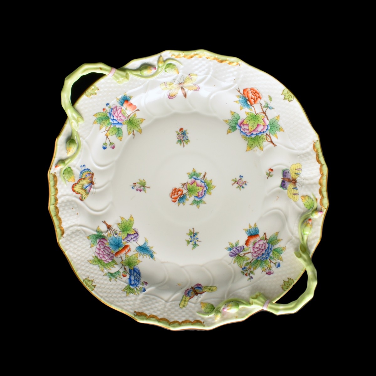 Large Herend Round Dish