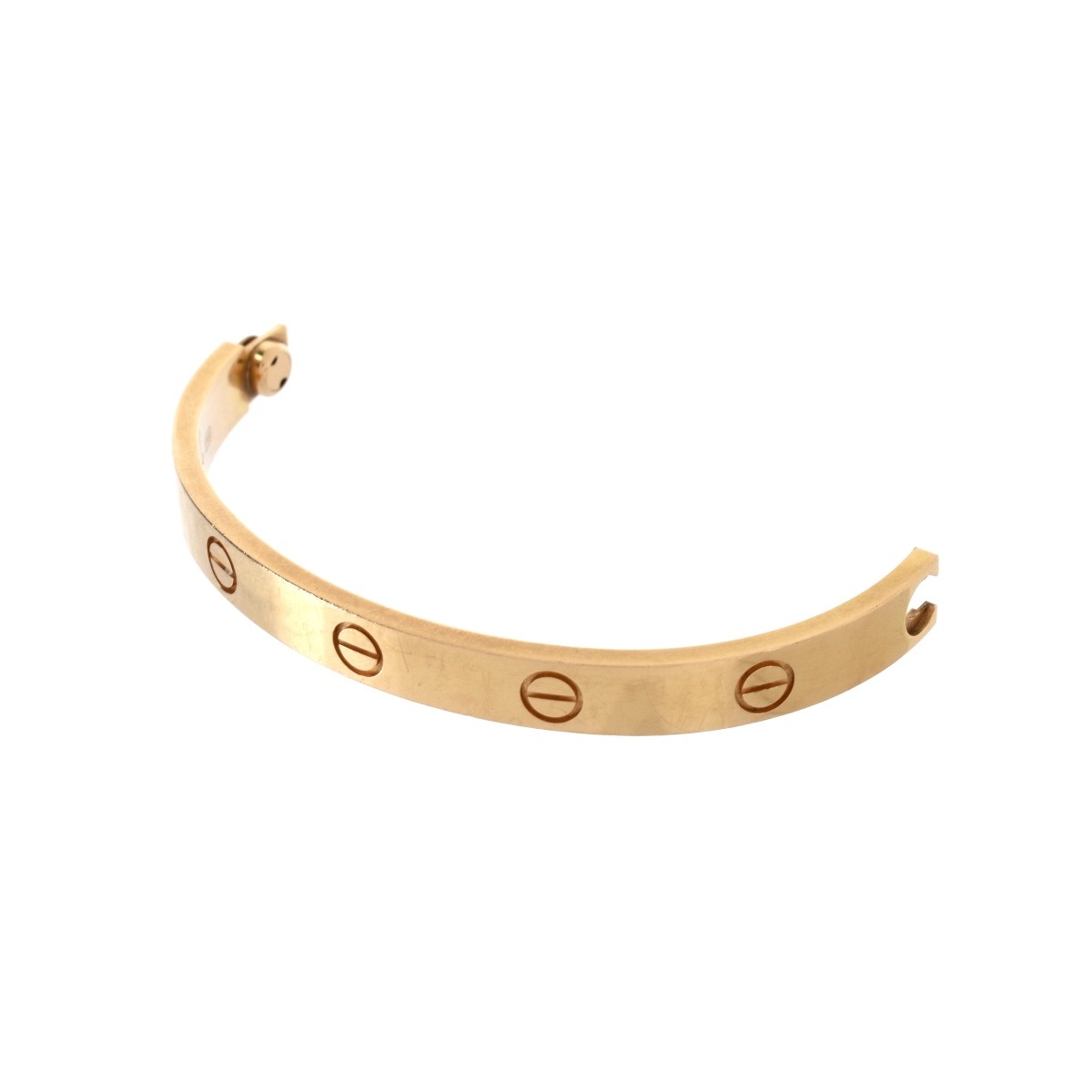 Cartier Love Bracelet Section