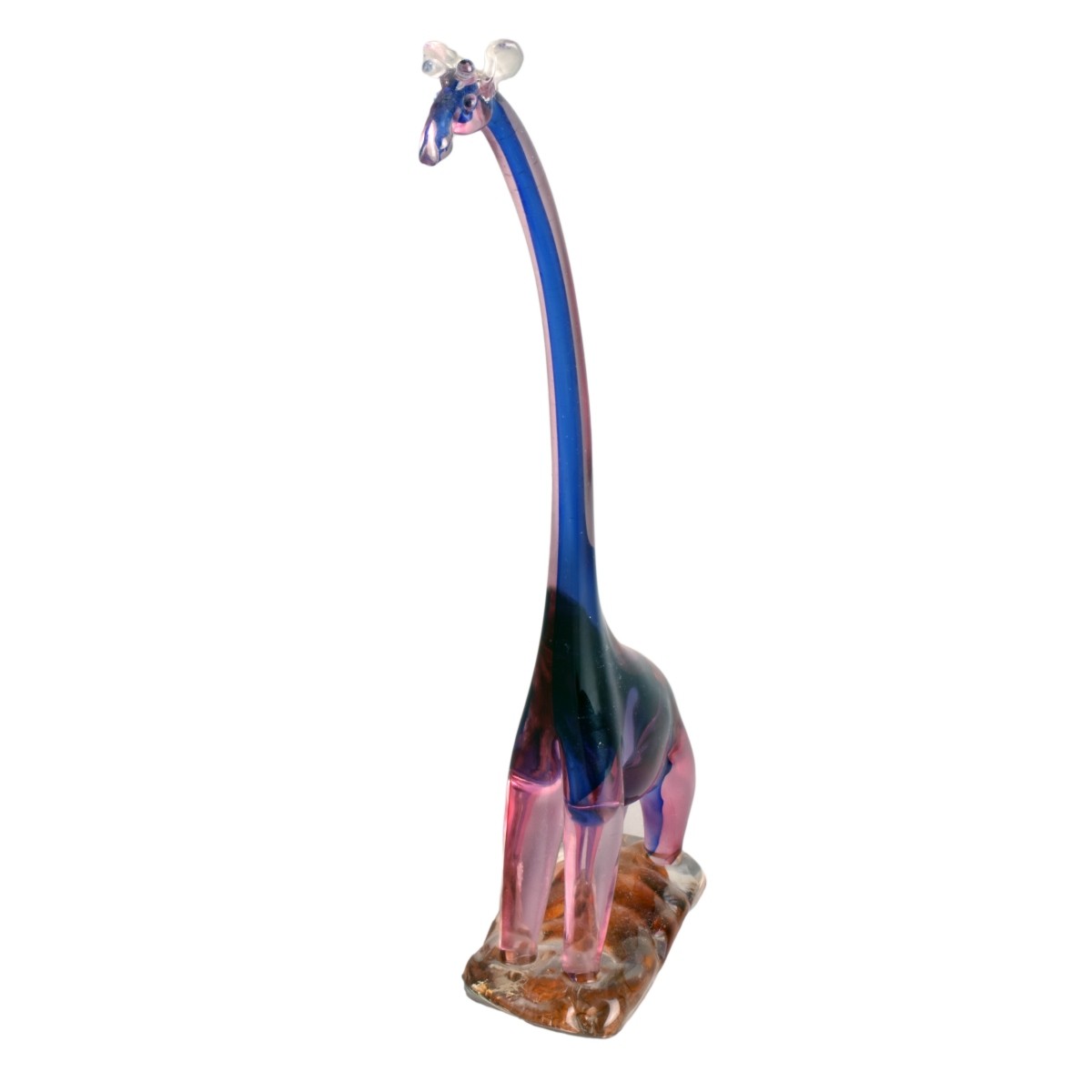 Murano Art Glass Giraffe Figurine