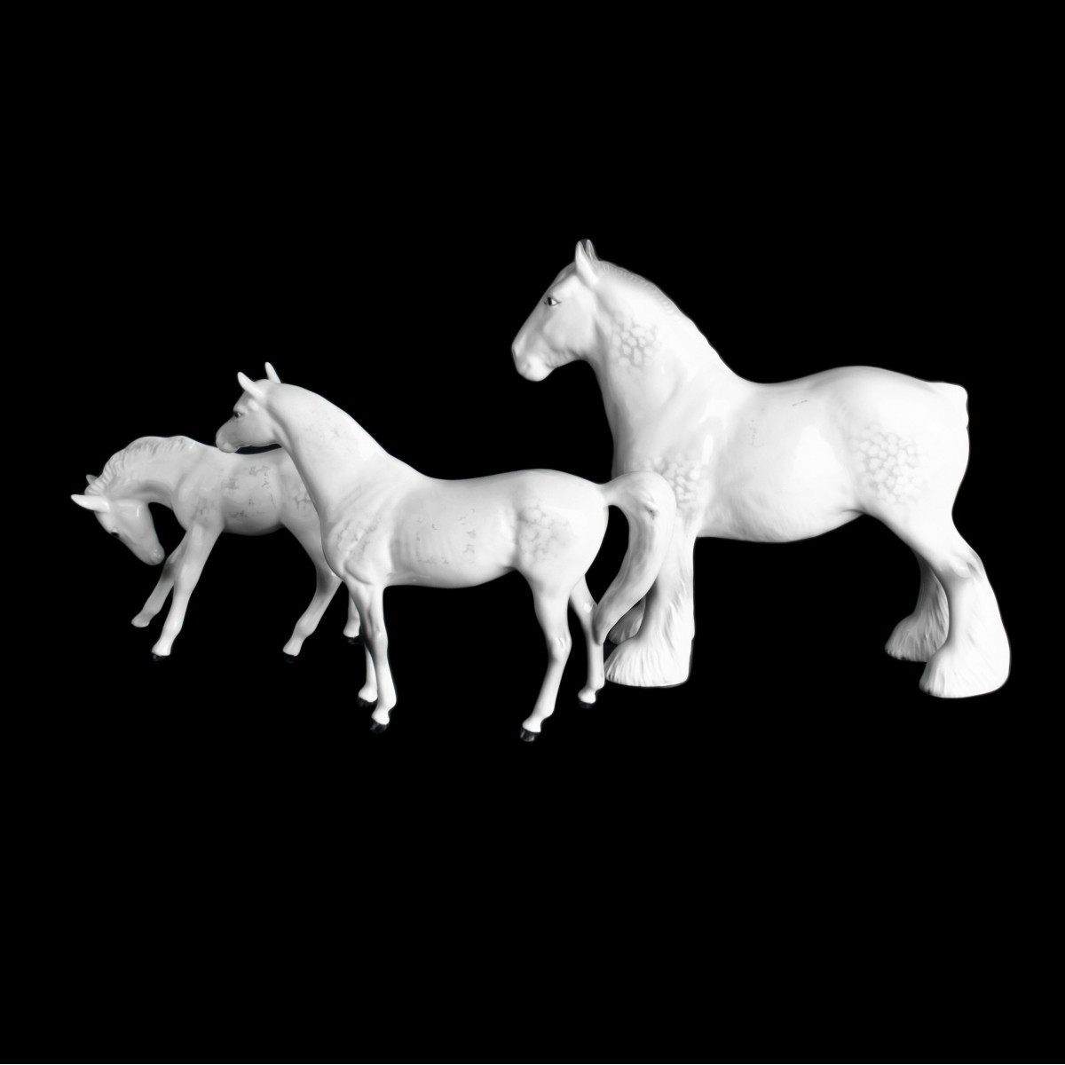 Beswick Porcelain Horse Figurines