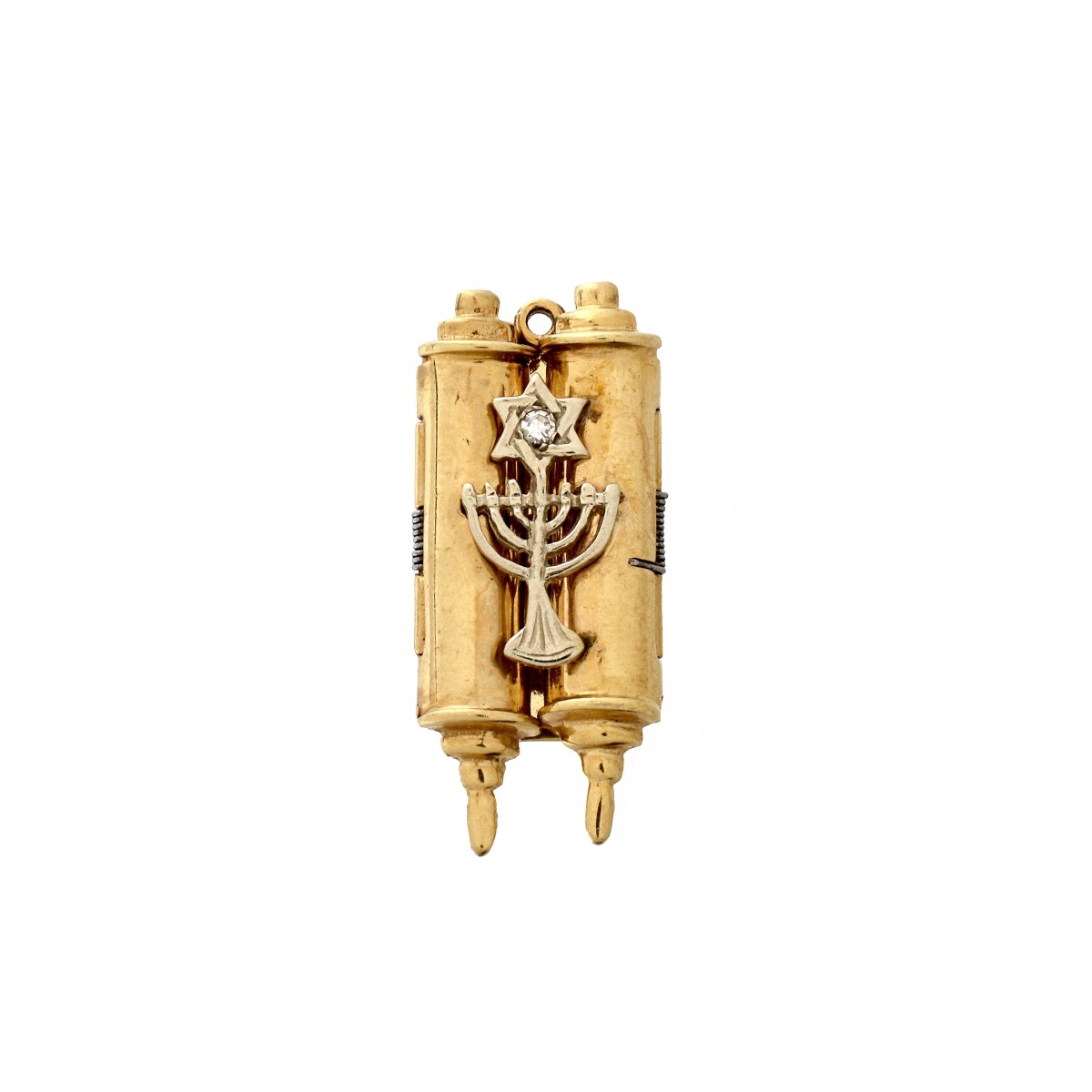 14K Judaic Pendant